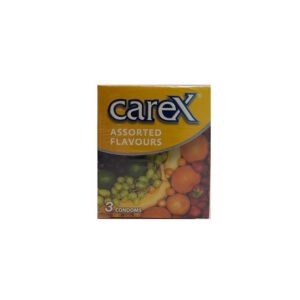Carex Assorted Flavours 3 Condoms $Temp.8
