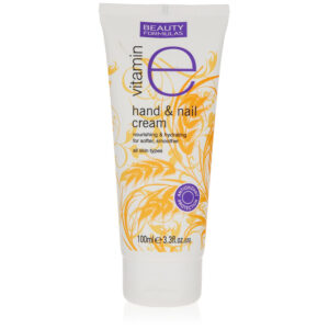 Beauty Formulas Vitamin E Hand & Nail Cream 100ml