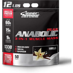 Inner Armour Peak Anabolic 3 In1 Muscle Mass (Vanilla) Powder 5430g