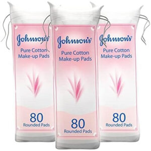 Offer Johnsons Make Up Cotton Pads 80 Pcs Buy 2 Get 1 Free ^^1