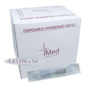 1^^ I Med Disposable Hypodermic Needle 27G 100 Pcs