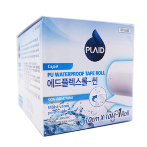 Plaid Adhesive Waterproof Fix Plaster Roll 10cm*10m