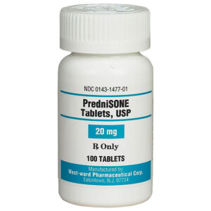 Prednisolone 20mg 100 Tab