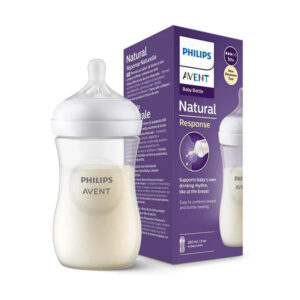 Offer Avent Natural F/Bottle 1m+ Clear 260ml+ Clear 125ml Free^^1 -->(Ja)