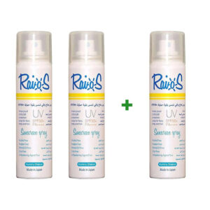 Offer Raios SPF 50+ Mummy Shabon Sunblock Spray 70ml Buy 2 Get 1 Free^^1
