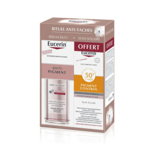Offer Eucerin Pigment (Anti Dark Spots Serum 30ml +Control Sunblock Spf 50+ Fluid 50ml  Free)^^1 N..AC 6/6/2026