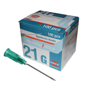 Sungshem Disposable Hypodermic Needle 21G 100 Pcs