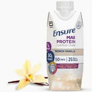 Offer Ensure Max Protein French Vanilla Milk Shake I/F 330ml 4Pcs Special Offer ^^1