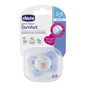 Chicco Physio Forma Comfort Silicone Soother/Pacifier 0-6m 1 Pcs- Boy