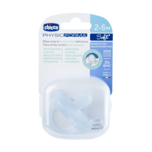 Chicco Physio Forma Comfort Silicone Soother/Pacifier 2-6m 1 Pcs- Boy