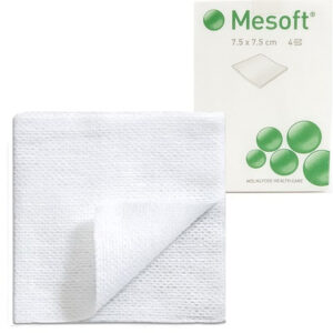 Mesoft Nonwoven Gauze Swab 3 inch - 7.5cm 100 Pcs