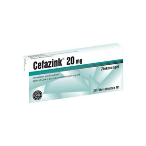 Cefazinc 20mg 20 Tab
