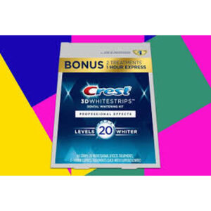 Crest 3D White 1 Hour Express Whitestrips 20Pcs