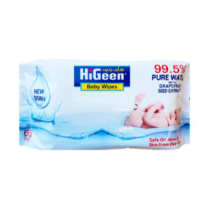 Higeen Pure 99.5 %Water Baby Wipes 66 Pcs