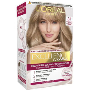 Loreal Excellence Hair Color Shade 8.1 -->3