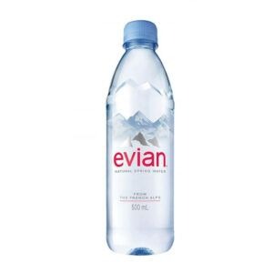 Evian Drinking Water 500 ml جميع الانواع