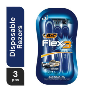 Bic Flex 4 Dispo. Men Razors 3 Pcs