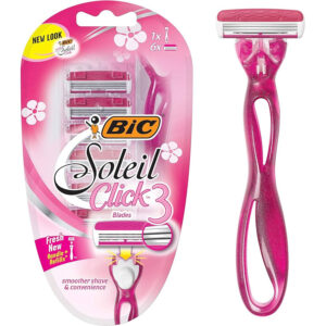 Bic Click Soleil 3 Refillable Women Razor With Head Refiller 4 Pcs N..AC 10/7/2025