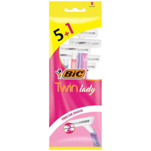 Bic Twin Lady Dispo. Women Razors 5+1 Pcs