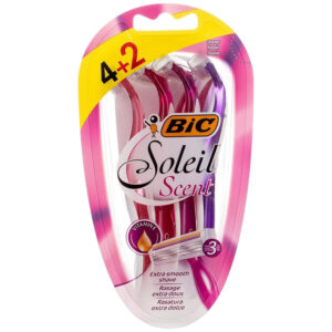 Bic Soleil Scent Dispo. Women Razors 4+2 Pcs