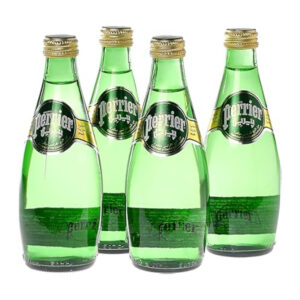 Perrier Natural Flavored Mineral Water  200ml  جميع الانواع
