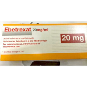 Ebetrexat 20mg /ml Pre Filled Syringe Inj