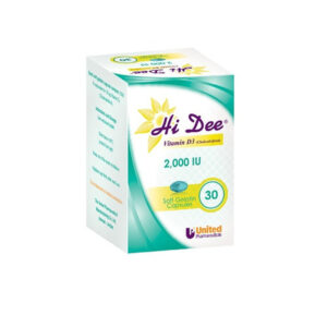 Hi Dee Vit D3 2000 IU 30 Cap $Temp.8