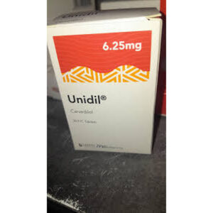 Unidil 6.25mg 30 Tab