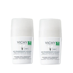Vichy Soothing Anti Perspirant  Deo Roll On Sensitive (White) 48H 50ml ^^1