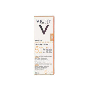 Vichy Capital Soleil UV Age Daily Sunblock Spf 50+ Tinted Water Fluid 40ml