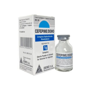 N..A 3/6/2024 Cefepime-Demo 1g IV/IM Inj Amp