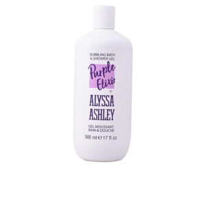 Alyssa Ashley Purple Bubbling Bath & Shower Gel 500ml Del 12@26