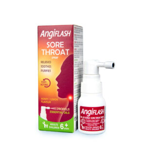 Angiflash Sore Throat Spray 20ml $Temp.11-1 *M(H,Md,Mk,Tb1,Tl,Sw,Ra,Abd,Hus,Yas,Za,Marka,Shm,Shf)