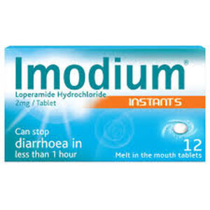 Imodium Instants 2mg 12 Cap $Temp.1-2,5