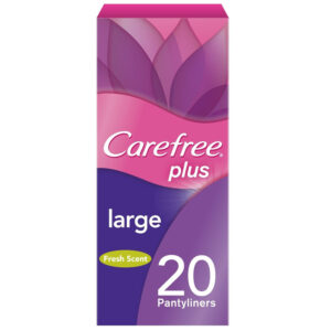 Carefree Large Fresh Pantyliner  20 L/Pads