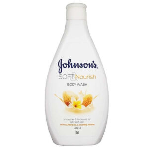 Johnsons Soft & Nourish (Almond Oil & Jasmine) Shower Gel 400ml