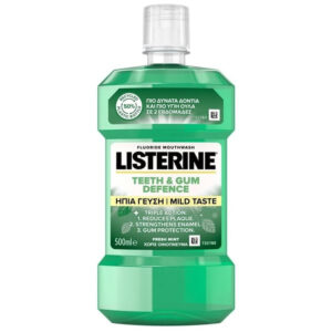 Listerine Teeth & Gum Defence Soft Mint A/F M/W 500ml N..A 11/2/2025