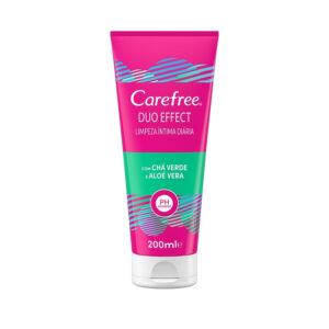 Carefree Duo Effect Aloe Vera & Green Tea Intimate Wash Tube 200ml N..AC 30/8/2025