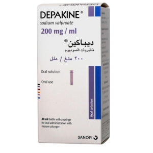 Depakine 200mg Syrup 40ml *M,Tb,Rya,R,Sw,Sad,Ar,Ta,Ra,Za,Kh,Tl,Sh,MK,Md,Ab,H,Mrj,Hash,Nuzha