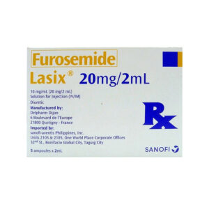 Lasix 20mg Inj 5 Amp