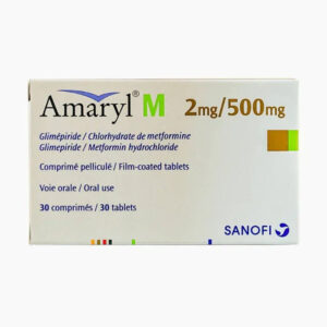 Amaryl (M) 2Mg/500mg 30 Tab
