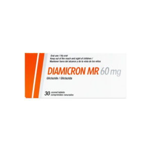 Diamicron MR 60mg 30 Tab