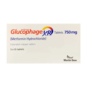 Glucophage XR 750mg 30 Tab *M (T3,Hash)1