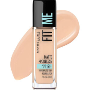 Maybelline Fit Me Liquid Foundation (125) 30ml - Nude Biegeمستورد