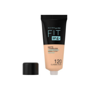 Maybelline Fit Me Liquid Foundation Tube (120) 30 ml - Classic Ivory مستورد