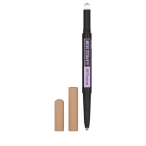 Maybelline Express Brow Satin Duo 2 In 1 Pencil & Powder-Medium Brown