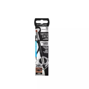 Maybelline Waterproof Gel Tatto Eye Liner Jar With Brush-950 Blackest Black
