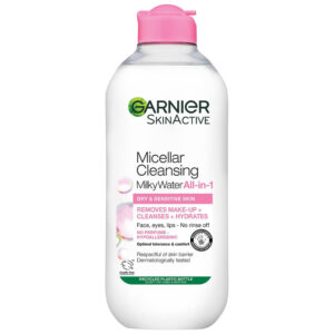 Garnier Micellar Water With Milk Cleanser & Make Up Remover 400ml