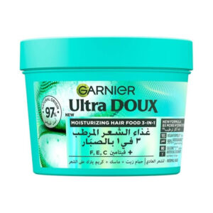 Garnier Ultra Doux (Aloe Vera & Coconut) Moisturising Hair Food Jar 390ml N..AC 10/6/2026