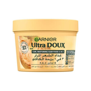 Garnier Ultra Doux Curls Restoring Hair Food Shampoo 350ml Del Garnier Ultra Doux Curls Restoring Hair Food Shampoo 350ml Del